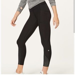 Lululemon Tight Stuff Reflective Legging